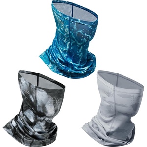 image:imageBassdash 3Pack UPF 50 Neck Gaiter Breathable Face Mask with Breathing Holes for Fishing Hiking Men amp WomenPack of 3 Colors Collection C