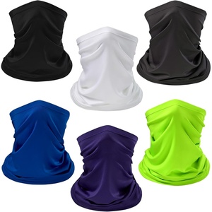 image:imageBassdash 6 Pieces UPF 50 Neck Gaiter Breathable Quick Dry Face Mask Lightweight UV Protection Balaclava Scarf for Men Women6pack Collection C