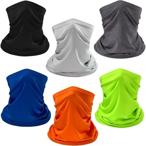 image:imageBassdash 6 Pieces UPF 50 Neck Gaiter Breathable Quick Dry Face Mask Lightweight UV Protection Balaclava Scarf for Men Women6pack Collection D