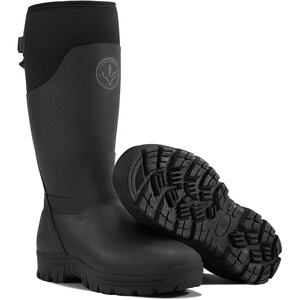 image:imageBassdash EXPLORERSG Mens Hunting Boots Waterproof Rubber Boots 400G Insulated 5mm Neoprene Lined for Outdoor FishingBlack