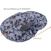 image:imageBASSDASH UPF 50 Unisex Water Resistant Wide Brim Sun Hat with Large Neck Flap Ponytail Fishing Hat for Men WomenStorm Camo