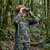 image:imageBASSDASH Youth UPF 50 Camo Hunting Shirt Lightweight Quick Dry Long Sleeve TShirt for Boys Girls Fishing Hiking FS04YGreen Vegetation Camo