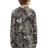 image:imageBASSDASH Youth UPF 50 Camo Hunting Shirt Lightweight Quick Dry Long Sleeve TShirt for Boys Girls Fishing Hiking FS04YGrunge Camo