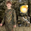 image:imageBASSDASH Youth UPF 50 Camo Hunting Shirt Lightweight Quick Dry Long Sleeve TShirt for Boys Girls Fishing Hiking FS04YMarshreed