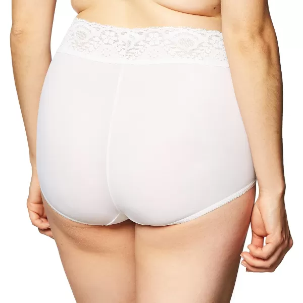 Bali Lacy Skamp Brief PantyWhite