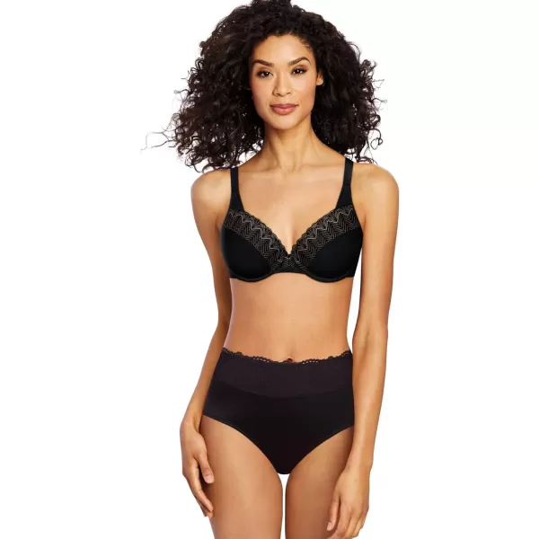 Bali Passion For Comfort Underwire Bra with FullCoverage Light Lift Back Smoothing Shapewear Bra for Everyday WearBlackberry Jam Lace