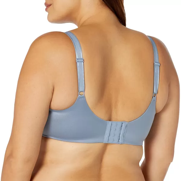 Bali Womens One Smooth U Underwire Bra Smoothing Fullcoverage Bra Retired ColorsBlue Moonbeam