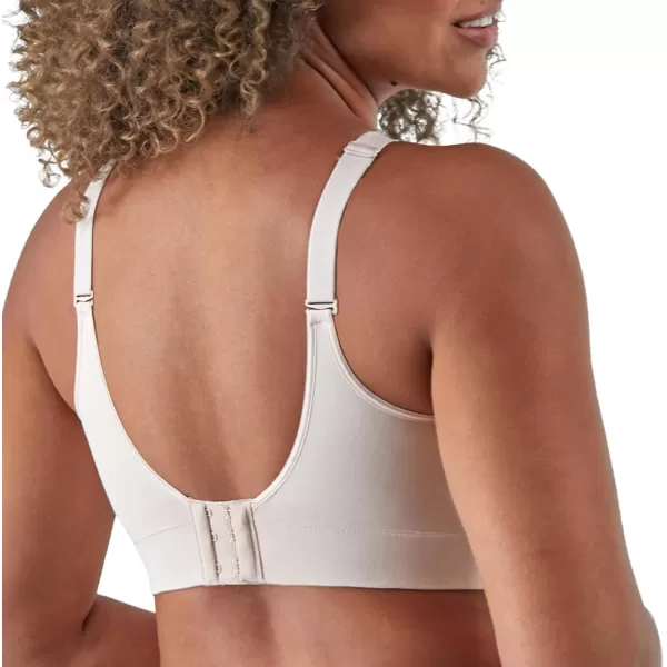 Bali Womens Wireless Bra Comfort Revolution Modern Seamless Bra Flextofit Wirefree BraSandshell