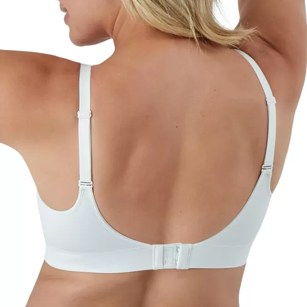 Bali Womens Wireless Bra Comfort Revolution Modern Seamless Bra Flextofit Wirefree BraWhite