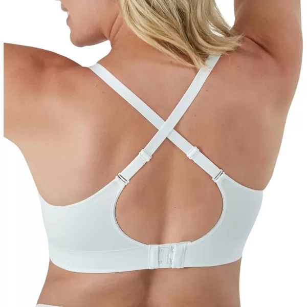 Bali Womens Wireless Bra Comfort Revolution Modern Seamless Bra Flextofit Wirefree BraWhite