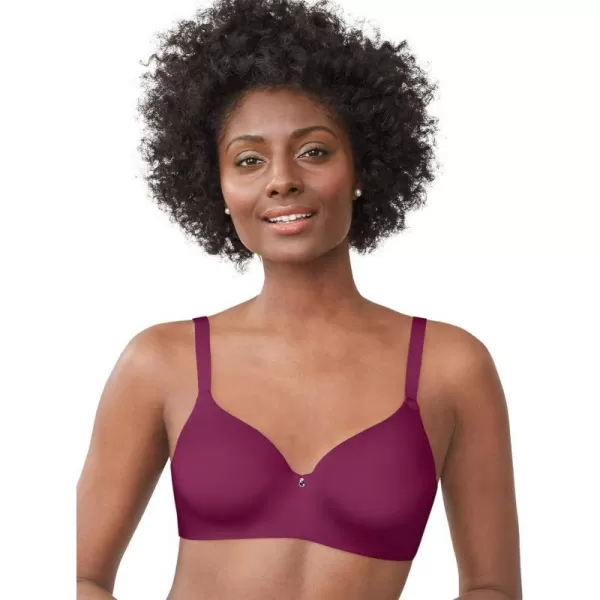 Bali Womens One Smooth U Eversmooth Underwire Bra DF6560Galactic Red