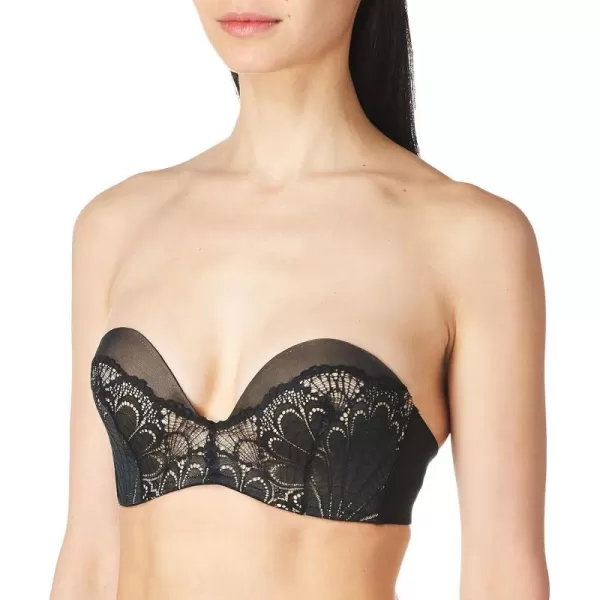 Wonderbra Womens Refined Glamour Ultimate Strapless BraBlack