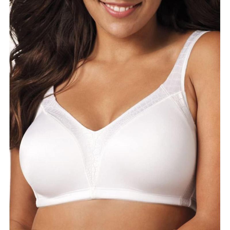 imagePlaytex Womens 18 Hour Back Smoother with Comfort Strap Full Coverage Bra US4E77White