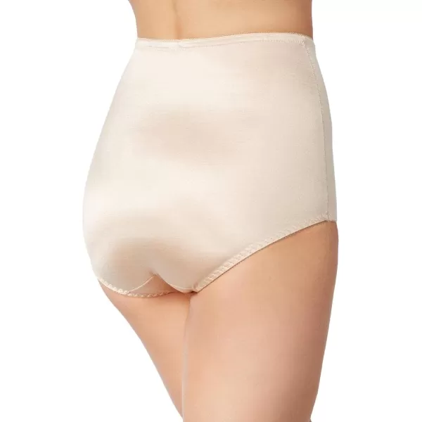 Bali Womens FirmControl Shapewear Brief Pack Shaping Brief with Tummy Control 2PackPorcelain Blushing Pink