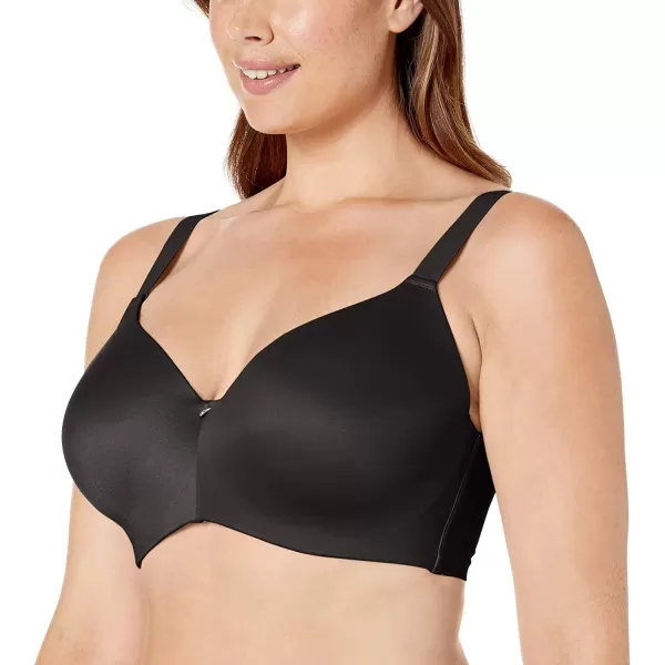 Bali Womens One Smooth U Eversmooth Underwire Bra DF6560Black