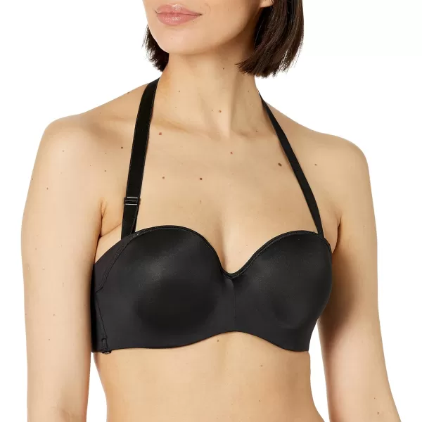 Bali Womens One Smooth U Side amp Strapless Multiway Underwire BraBlack