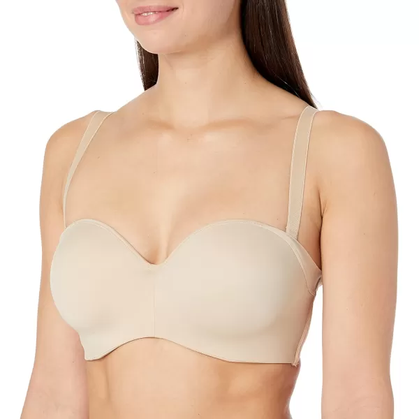 Bali Womens One Smooth U Side amp Strapless Multiway Underwire BraNude