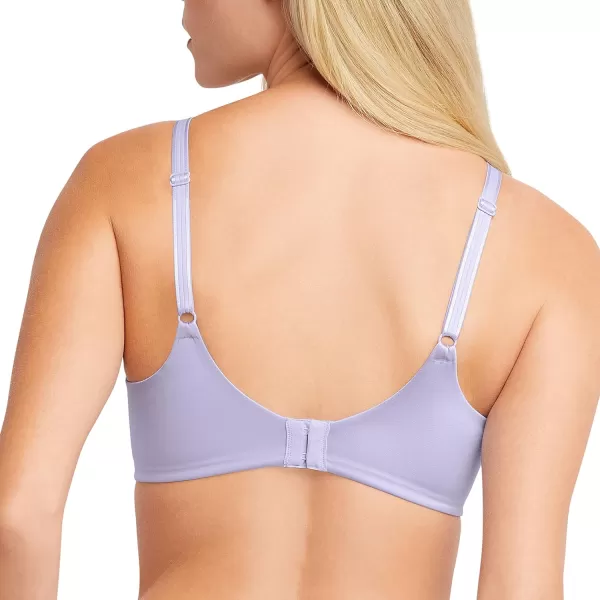 Bali Womens One Smooth U Underwire Bra Smoothing amp Concealing FullCoverage Bra Df3w11Misty Lilac