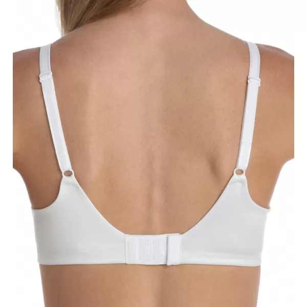 Bali Womens One Smooth U Underwire Bra Smoothing amp Concealing FullCoverage Bra Df3w11White