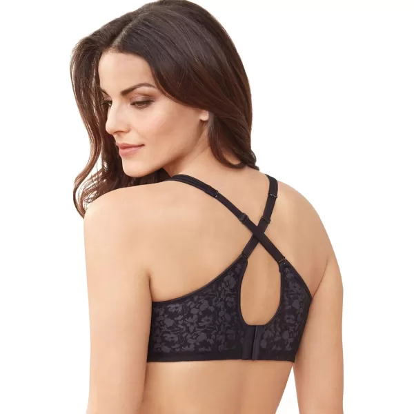 Bali Womens Passion for Comfort Back Smoothing Underwire Bra DF3382Greenhouse Lavendar Lace