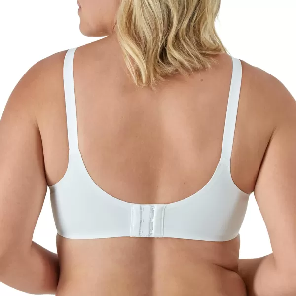 Bali Womens Tshirt Bra Ultimate Smoothing Underwire Bra Lightweight Convertible BraWhite