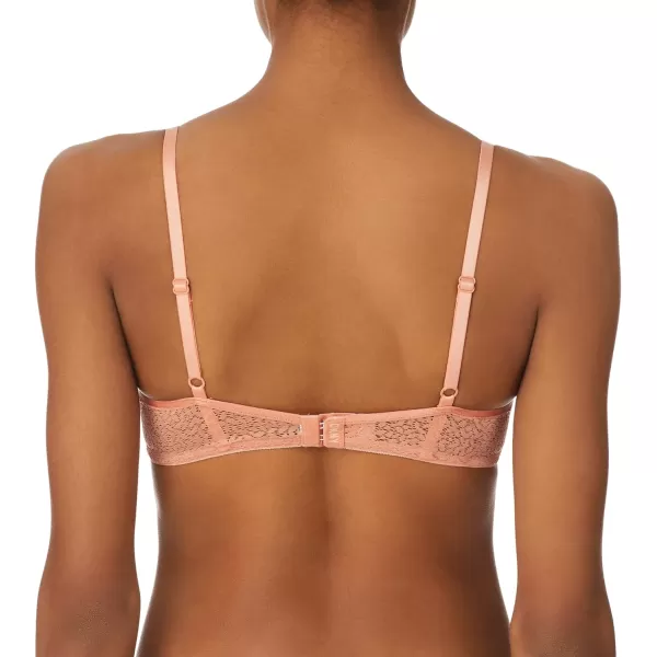 DKNY Womens Modern Lace Unlined Demi BraGuava