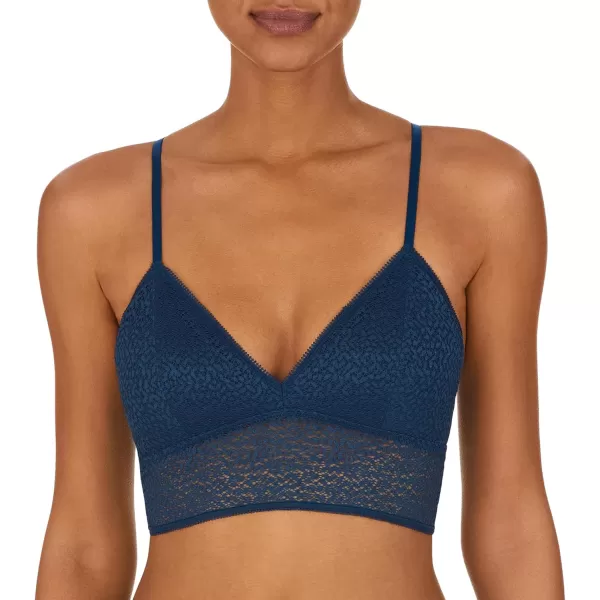 DKNY Womens Modern Lace Unlined Demi BraPoseidon