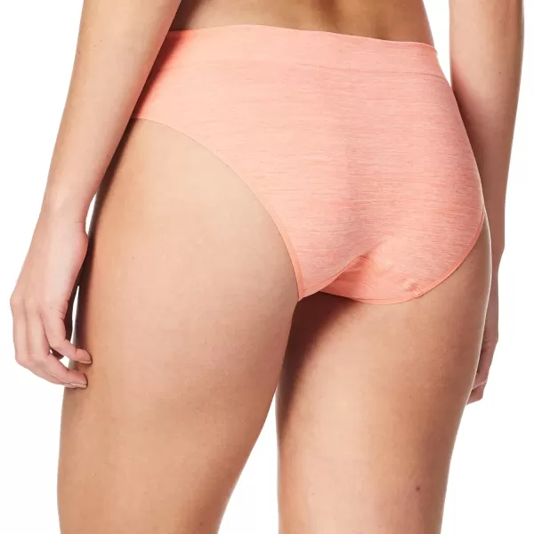 DKNY Womens Seamless Litewear Bikini PantyCoral Heather