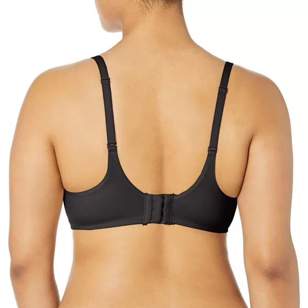 Maidenform Comfort Devotion Demi TShirt Bra Velvety FullCoverage Bra Comfortable Bra with Convertible Straps for EverydayBlackBody Beige