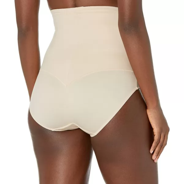 Maidenform Womens Firm Control HighWaist Shaping Brief Cool Comfort Shapewear Brief1 Latte Lift