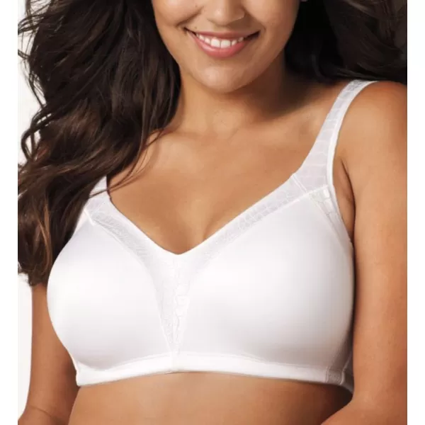 Playtex Womens 18 Hour Back Smoother with Comfort Strap Full Coverage Bra US4E77Natural Beige