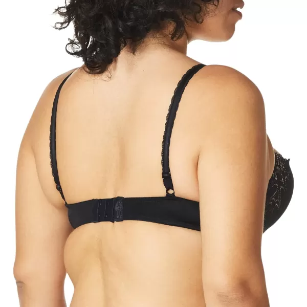 Wonderbra Womens Refined Glamour Balconette BraBlack