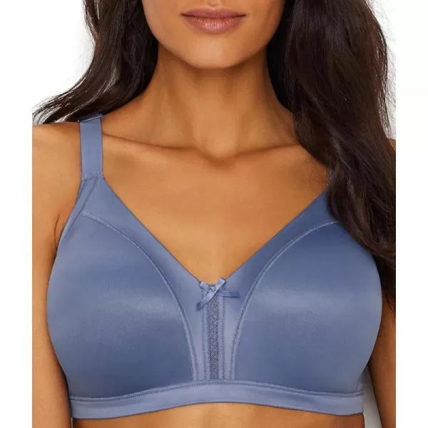 Bali Womens Double Support Wireless Soft Touch with Cool Comfort Bra DF0044Chateau Blue