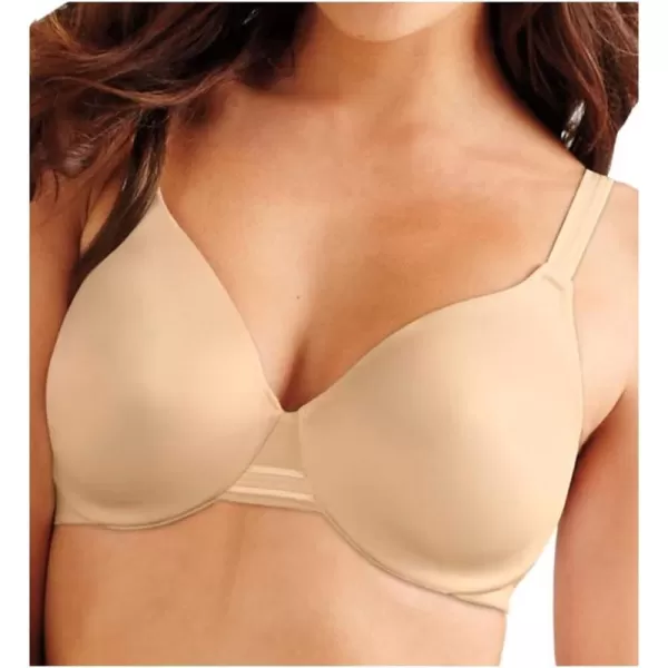 Bali Womens One Smooth U Underwire Bra Smoothing amp Concealing FullCoverage Bra Df3w11Soft Taupe