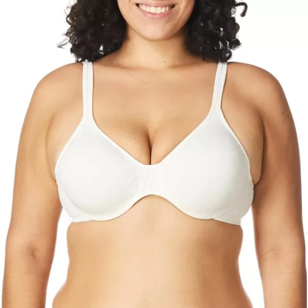 Bali Womens Passion for Comfort Back Smoothing Underwire Bra DF3382Pearl Lace