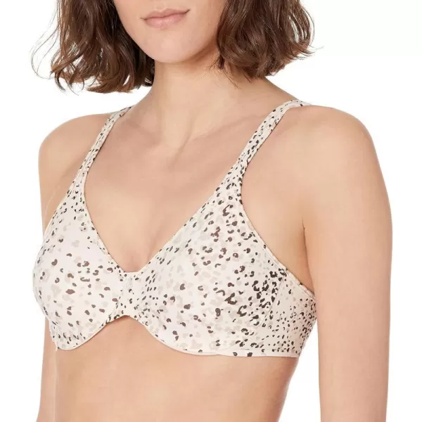 Bali Womens Passion for Comfort Underwire Bra DF3383Sandshell Animal