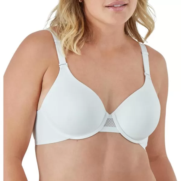 Bali Womens Tshirt Bra Ultimate Smoothing Underwire Bra Lightweight Convertible BraWhite