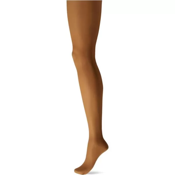 Leggs Womens Sheer Energy Control Top Sheer Toe Pantyhose1 SuntanBeige