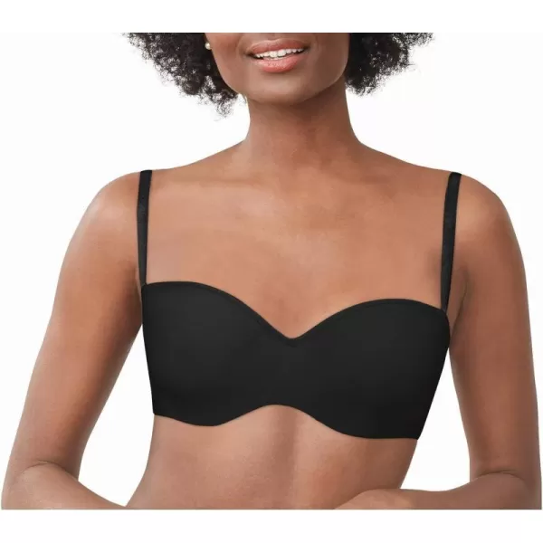 Lilyette by Bali Womens Strapless Bra with Convertible Straps 929Black