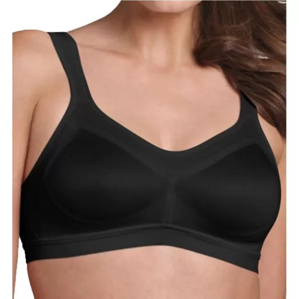 Playtex Womens 18 Hour Active Lifestyle Full Coverage Bra 4159Real Black