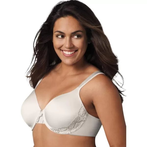 Playtex Womens Fittingly Fabulous Underwire Full Coverage Bra 4996Mother of Pearl