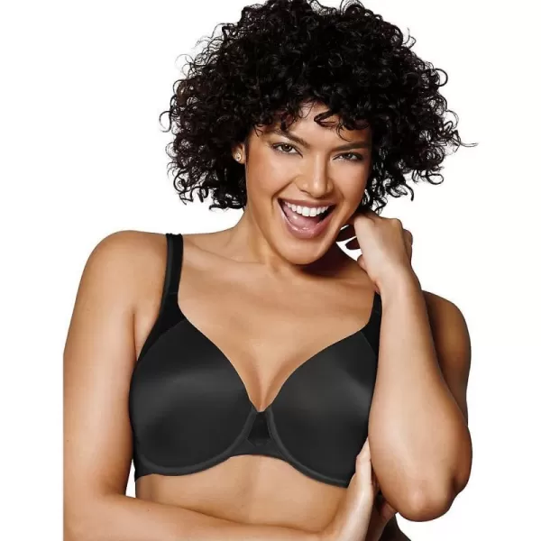 Playtex Womens Love My Curves Modern Curvy Uw TShirt Bra US4848Black