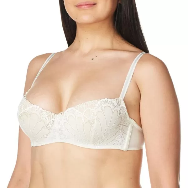 Wonderbra Womens Refined Glamour Balconette BraIvory