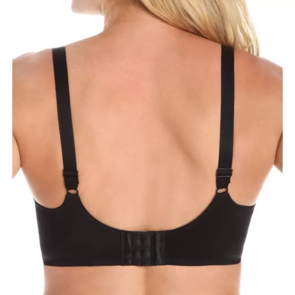 Bali Lilyette Minimizer Bra Lacey Underwire Bra with FullCoverage amp Natural Support Underwire Bra for Everyday WearBlack