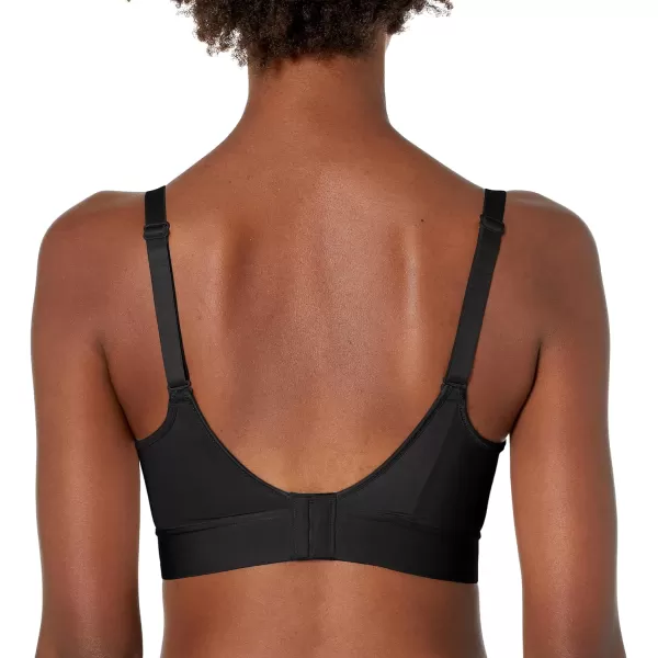 Bali One Smooth U Underwire Bra FullCoverage Bra Smoothing TShirt Bra Max Support Underwire with Bounce ControlBlack