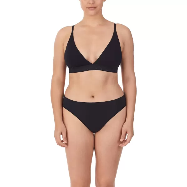 DKNY Seamless Litewear Rib Bralette BraBlack