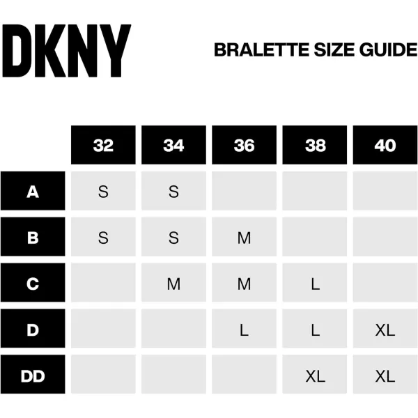 DKNY Seamless Litewear Rib Bralette BraBlack