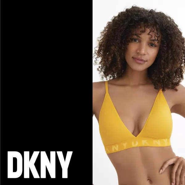 DKNY Seamless Litewear Rib Bralette BraBlack