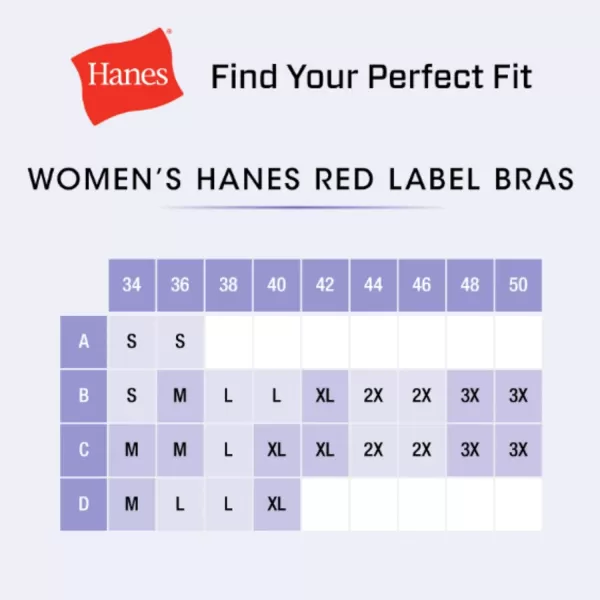 Hanes Womens Wireless Bra with Cooling Seamless Smooth Comfort Wirefree TShirt BraBlackBlack 2pack