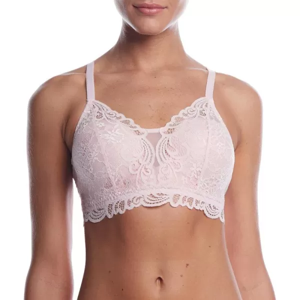 Bali Lace Desire Wireless Bra FullCoverage Wirefree Bra ComfortFlex Fit Convertible Bra for Everyday WearGentle Peach